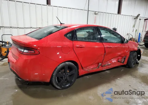 2016 Dodge Dart Sxt из США, поврежденный, VIN 1C3CDFBBXGD653168